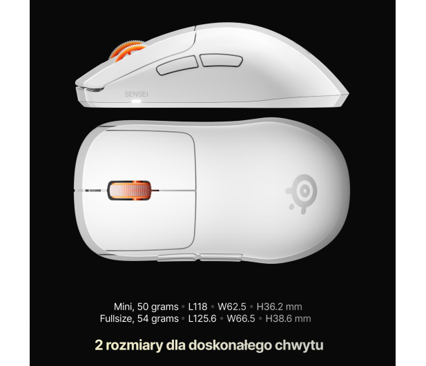SteelSeries Sensei Pro Mini biała - 1593778 - zdjęcie 14